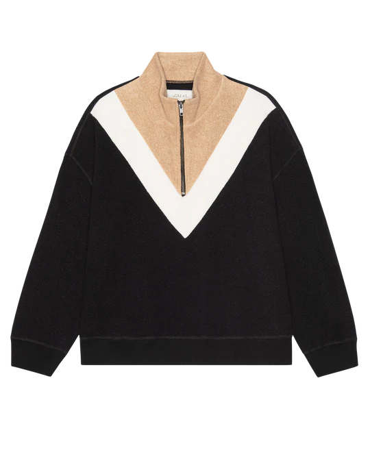 The Colorblock Plush Chalet by itself