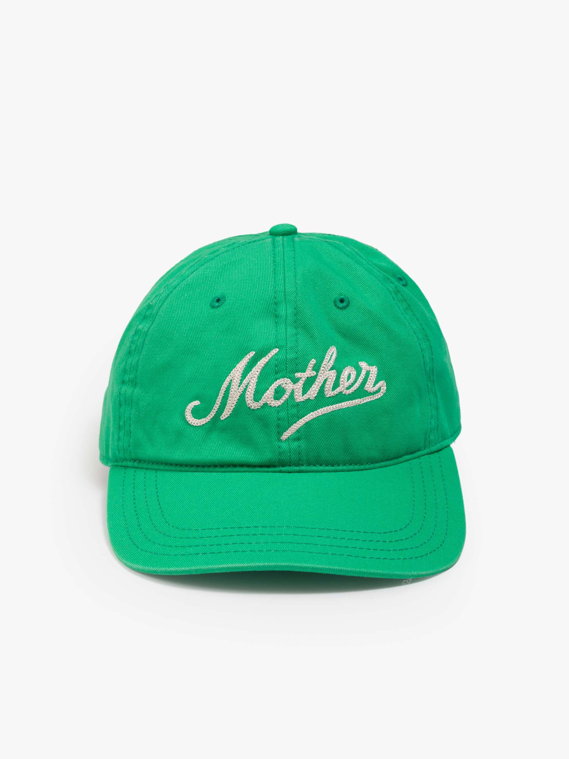 The Hats Off Baseball Hat in Jade front view on white background