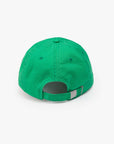 The Hats Off Baseball Hat in Jade back view on white background