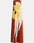 Jannik Strapless Print Dress by itself