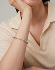 Mercer Bracelet Two Tone on wrist