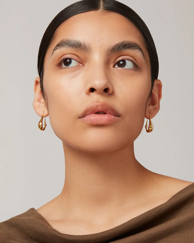 Colette Hoops Small front view on model