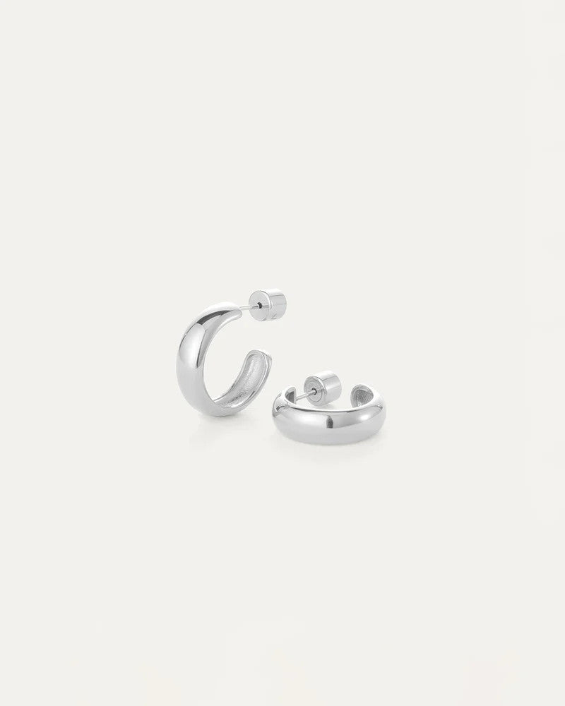Jenny Bird Staple Hoops Small flat lay