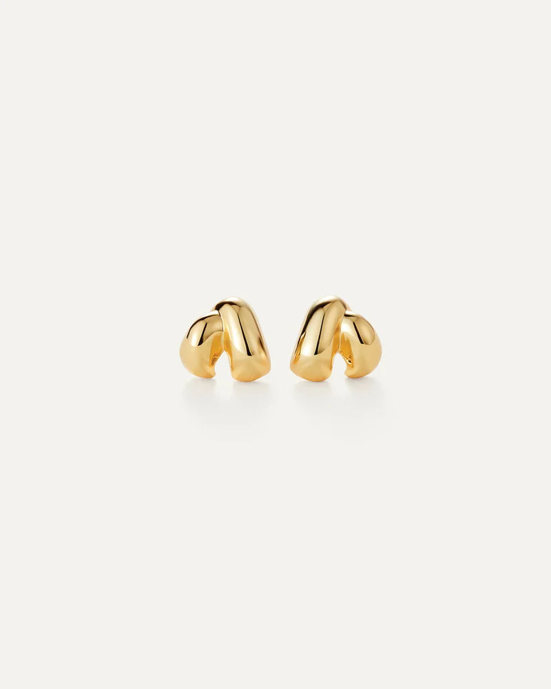 Beatrix Earrings on white background