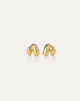 Beatrix Earrings on white background