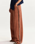 Jeeper Embellished Wide Leg Pant close up side