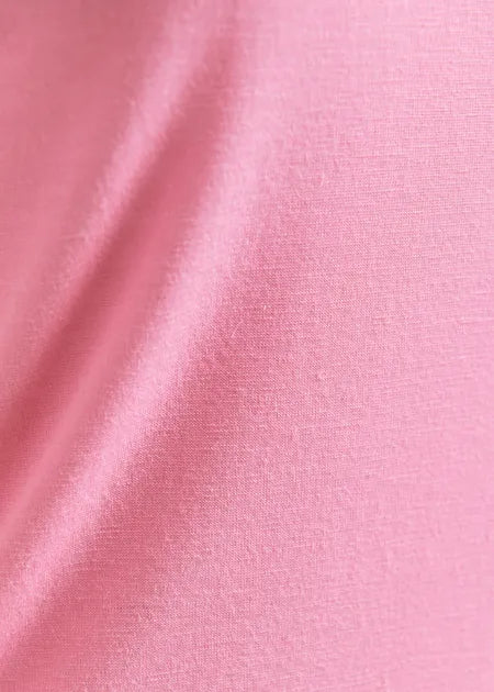 Close-up of pink fabric texture