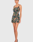 Rhonda Romper in Antoinette side/front