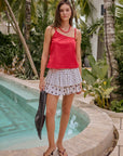 Deja Top Solid Cherry full body front