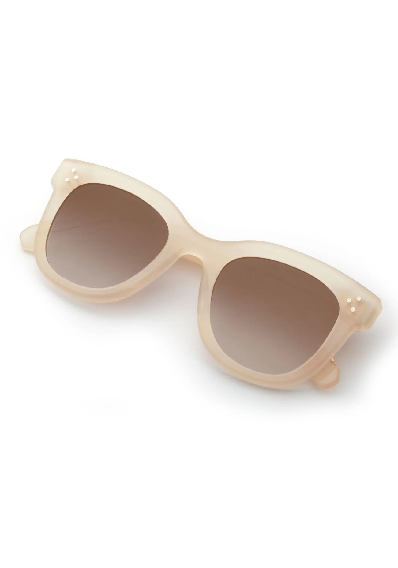 Jena Blonde Mirrored Sunglasses folded up