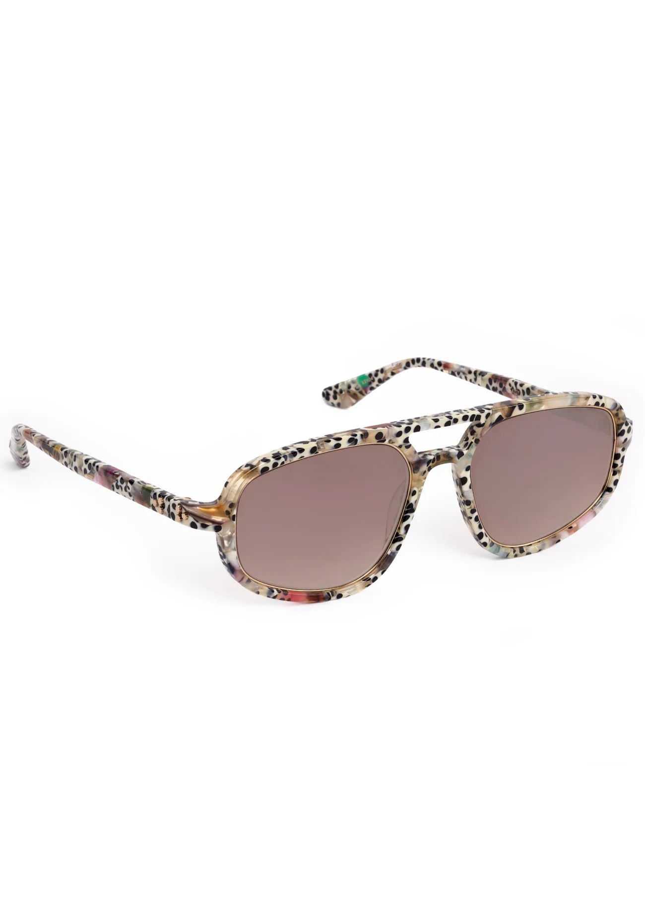 Jordan Sunglasses Granita + 18k Mirrored side view