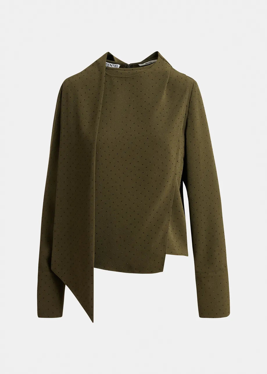 Kalanchoe Top w/ Scarf by itself