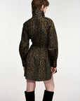 Keto Mini Shirt Dress back