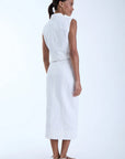 Rylee Denim Midi Skirt back