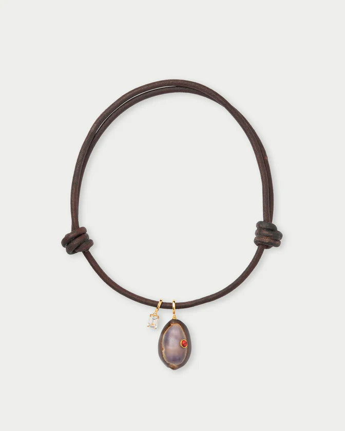 Kosta Necklace front view on white background