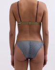Love Lace Bra and Wild Rose Brief on model back