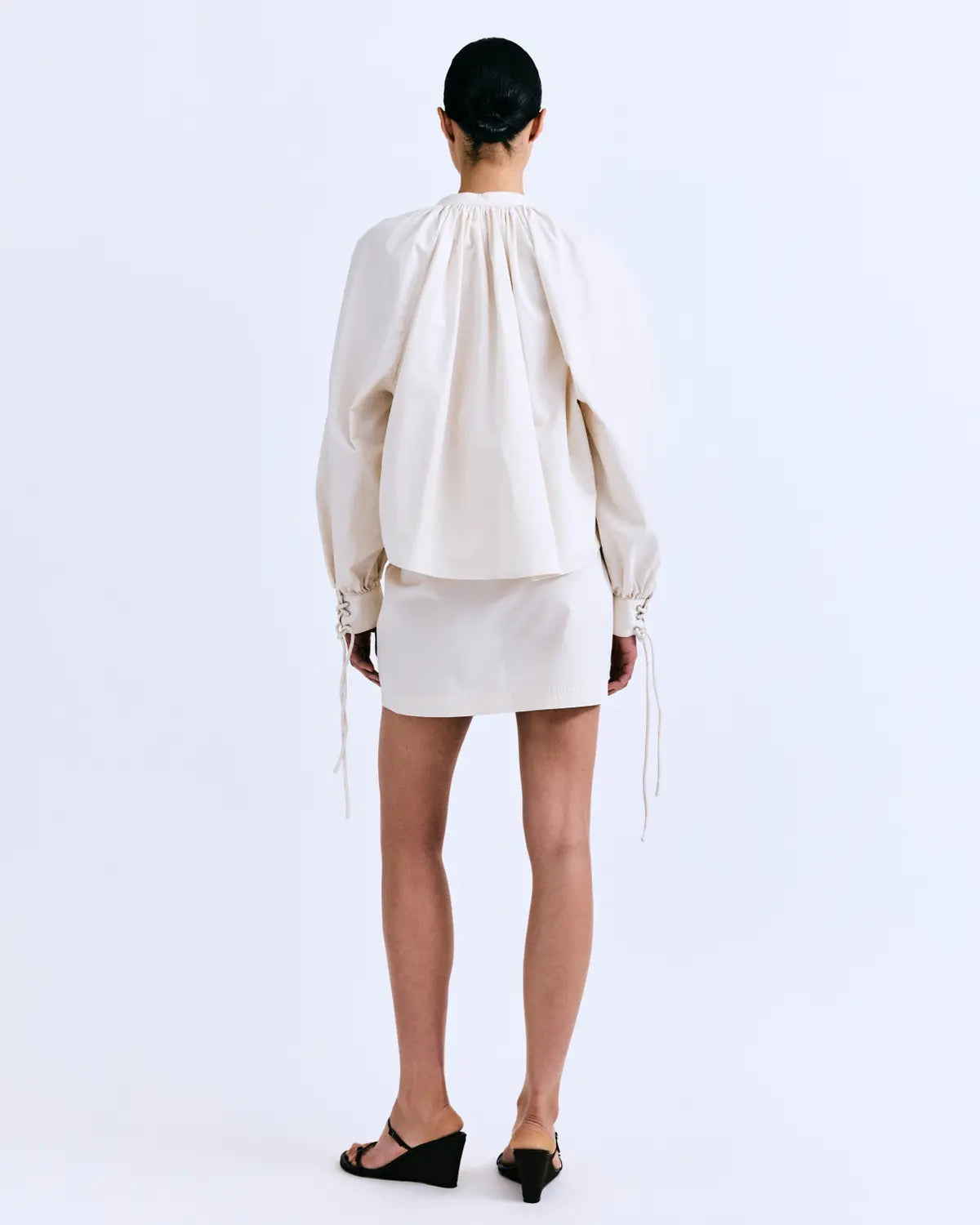 Layla Wrap Skirt full body back