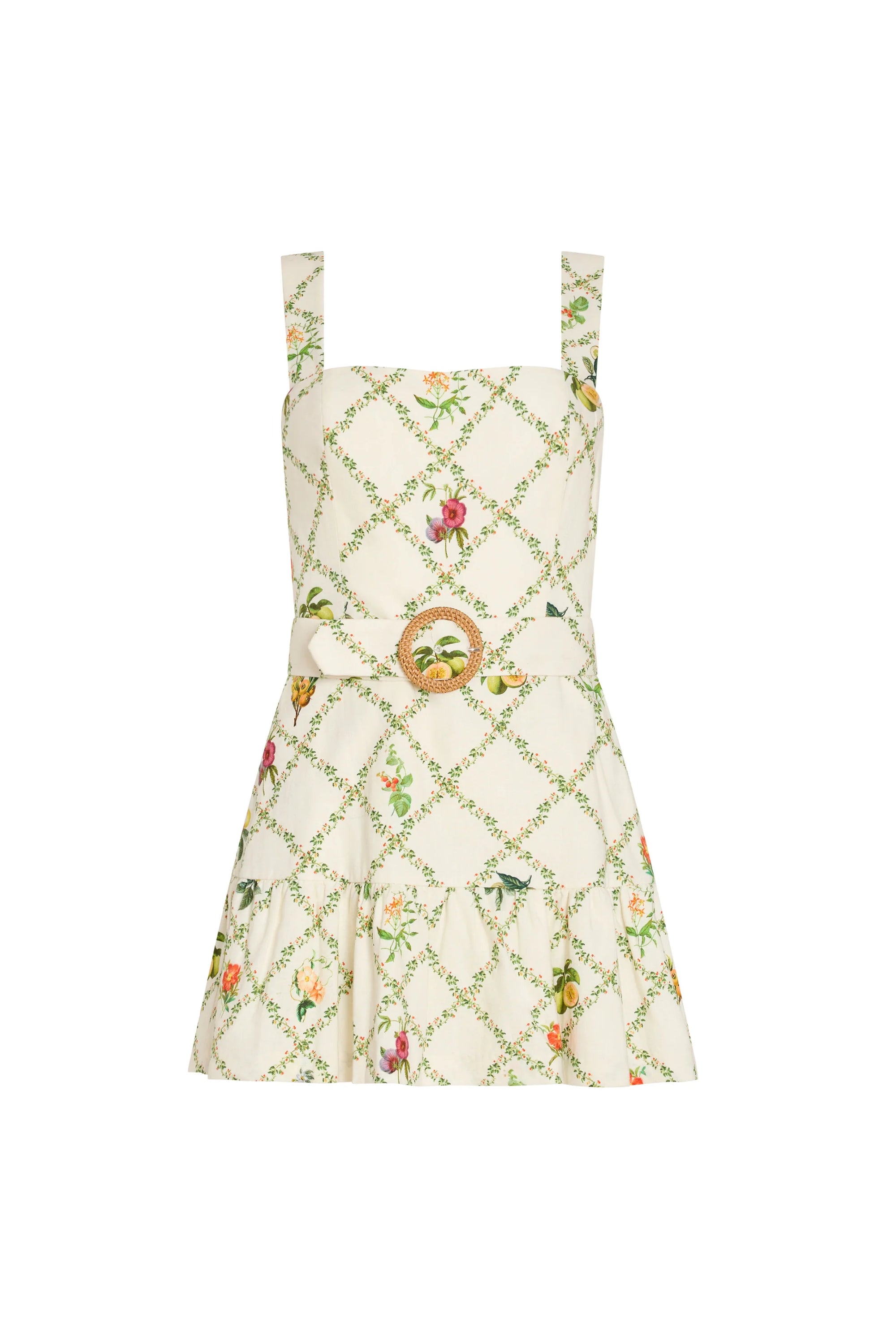 Lena Romper in Trellis by itself