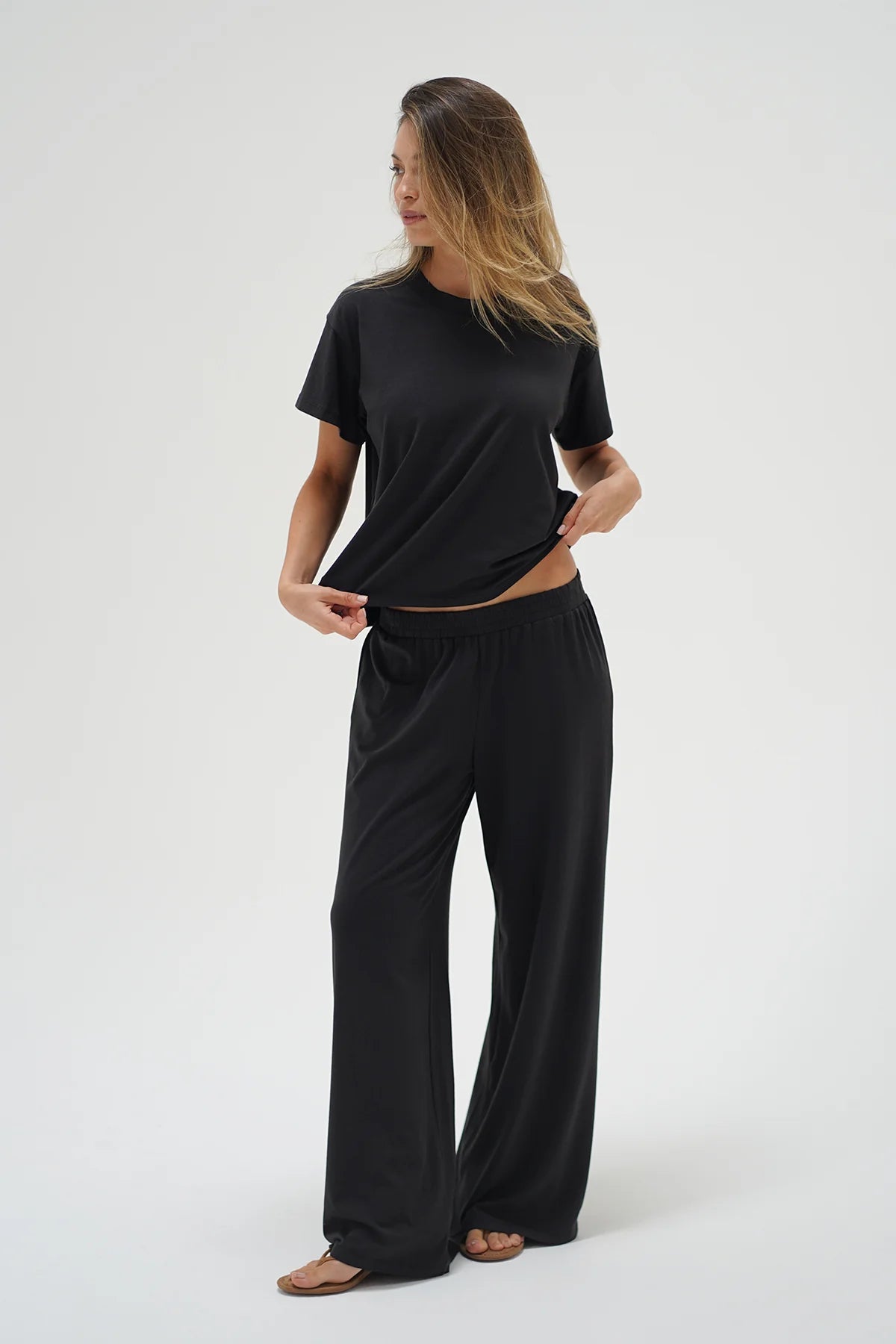 Base Spandex Jersey Pant full body front
