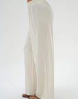 Base Spandex Jersey Pant close up side view on model