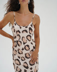 Josie Slip Dress close up front