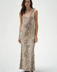 Sicily V Slip Dress full body front