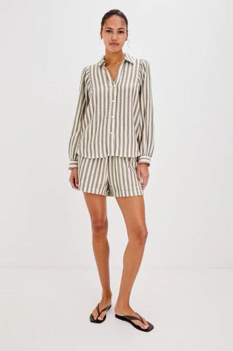 Rails Lo Stripe Button-down Shirt full body