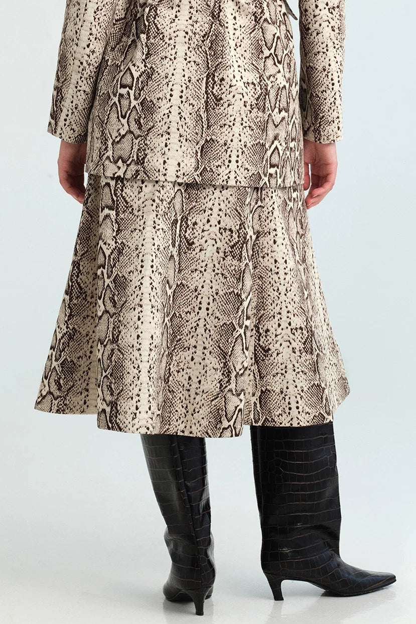 Aisha Skirt back view on model