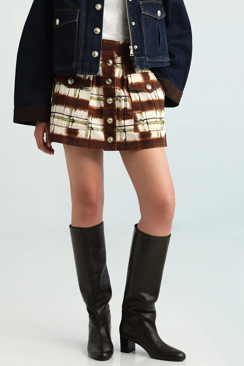 Fatima Skirt front view on model