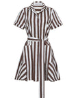 Lagos Dress front view on white background
