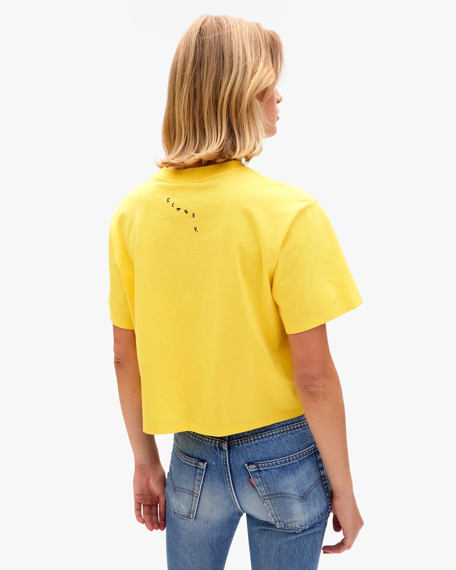 Le Carre Tee close up back view