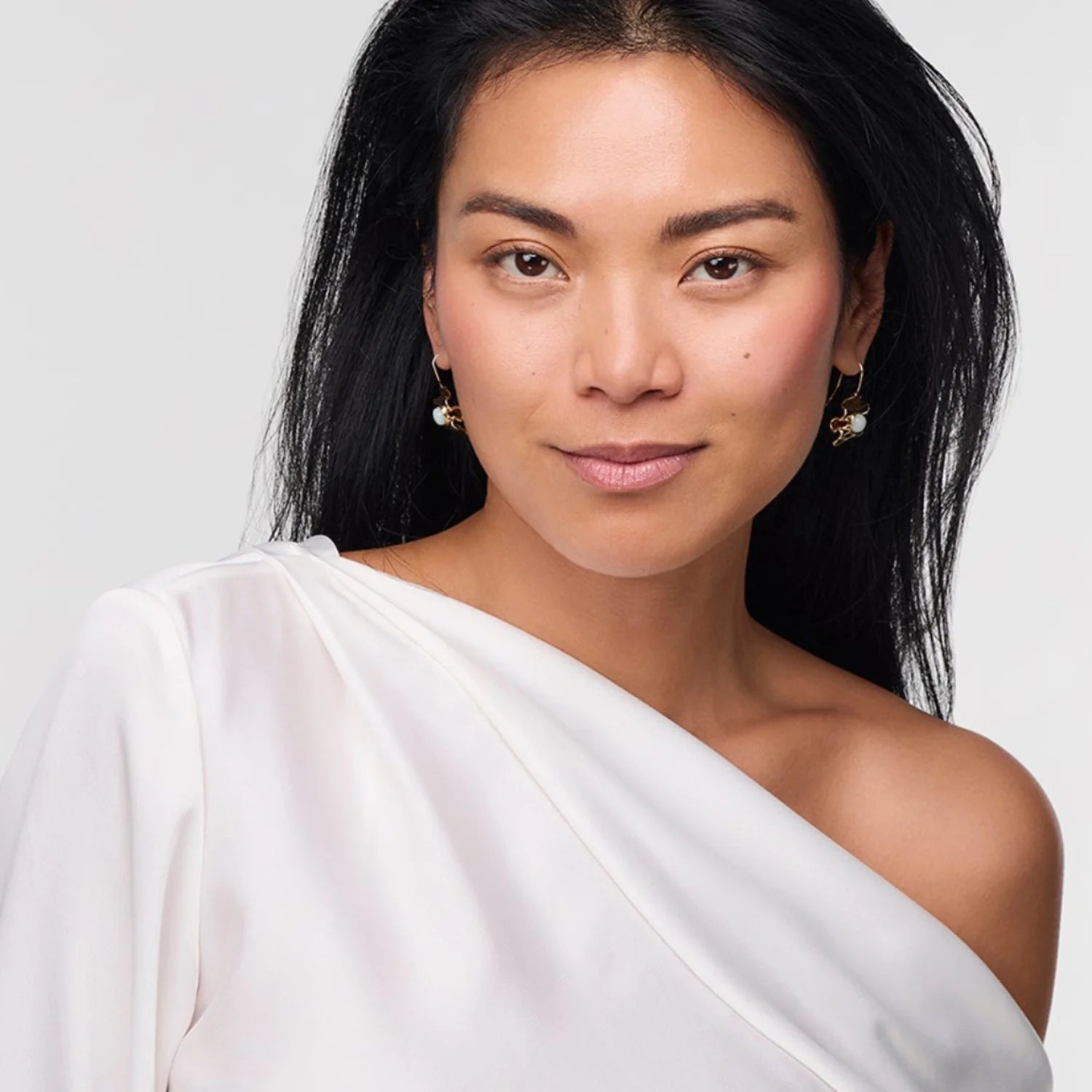 Linda Earrings on model