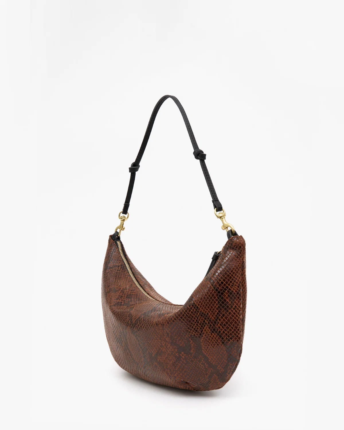 python lune bag on a white background