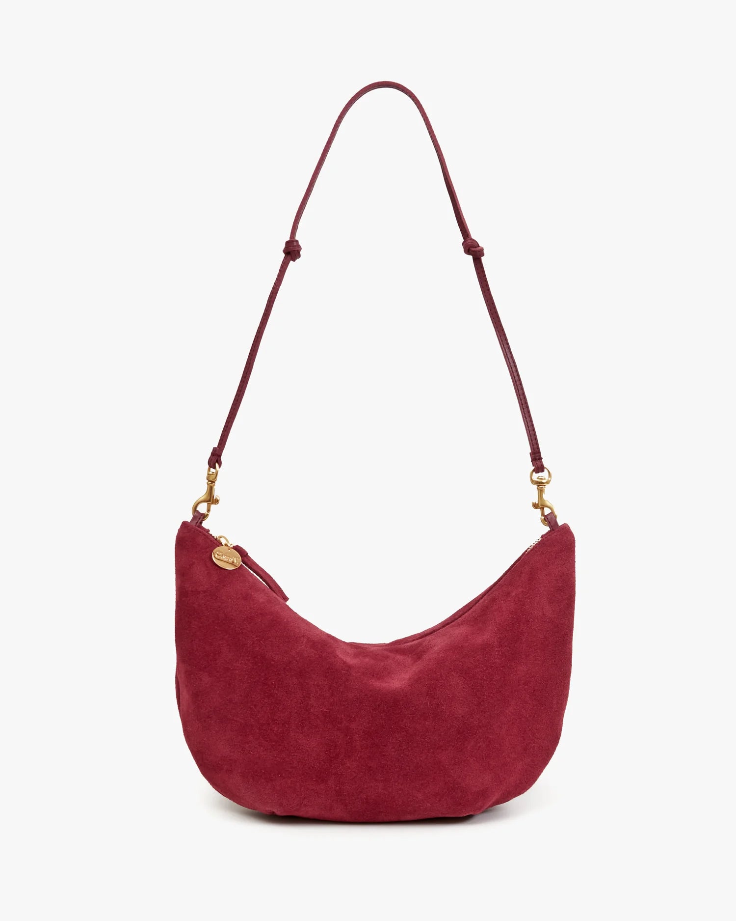 Lune Bag in Currant by itself