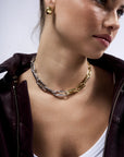 Two Tone Lexington Necklace