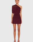 Mia One Shoulder Mini Dress
