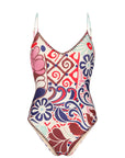 Marietta One Piece Punta Print by itself front