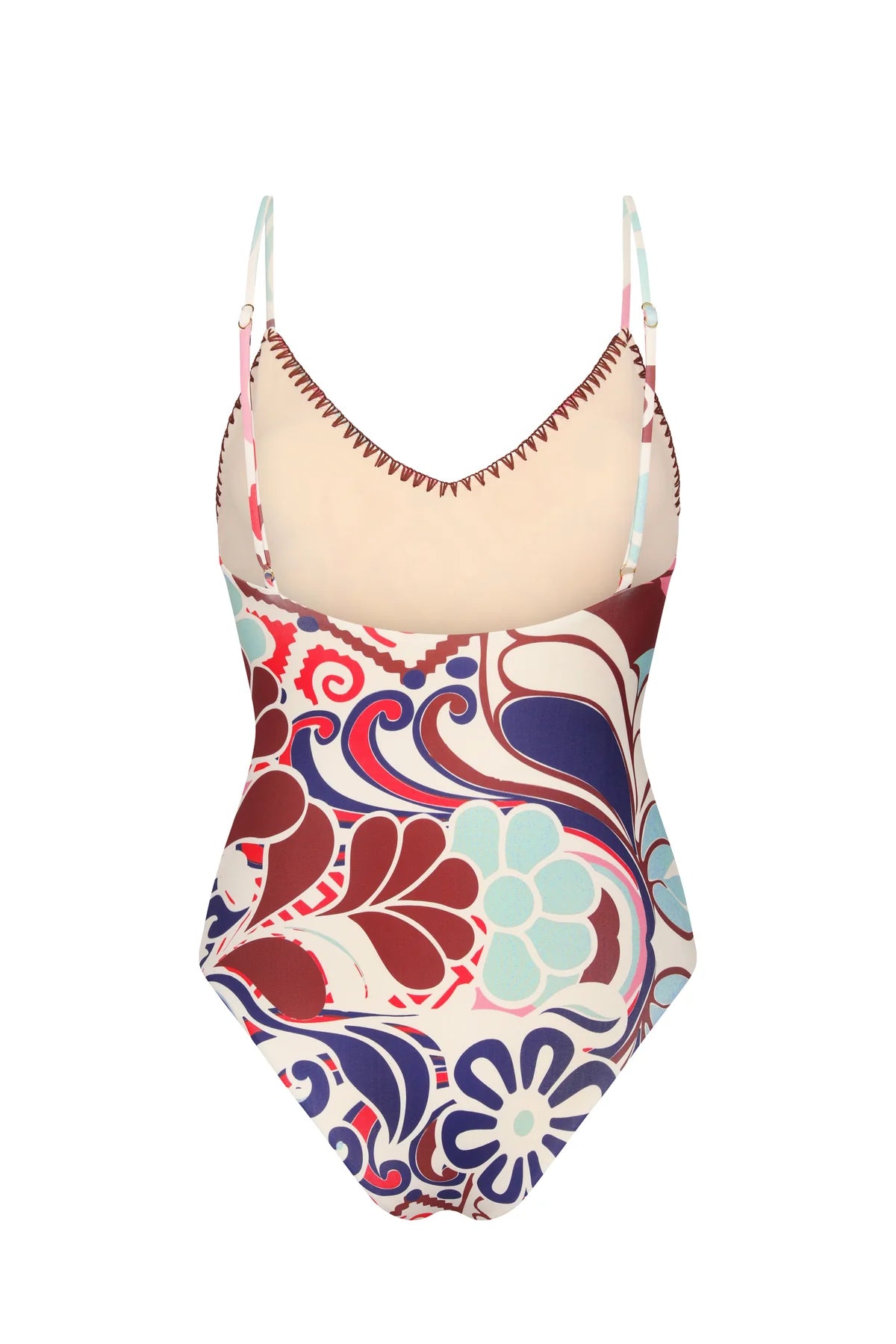 Marietta One Piece Punta Print by itself back