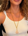 Mariner Necklace on model
