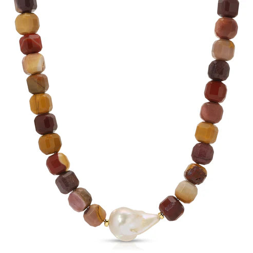Maris Necklace Mookaite by itself