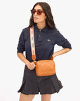 Midi Sac Natural Diagonal Woven