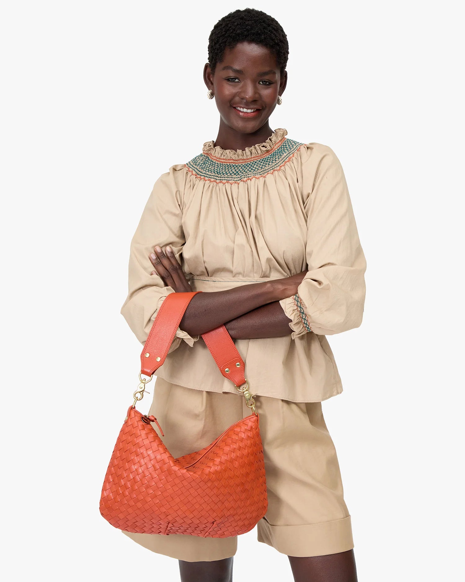 Moyen Messenger Saltillo Diagonal Woven on arm