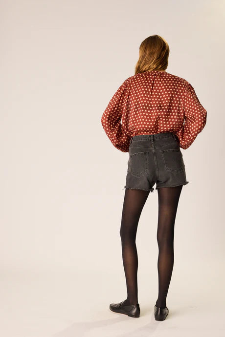 Tolan Polka Dot Shirt full body back
