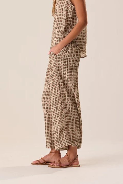 Lauren Pant Zellige Limestone side view