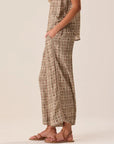 Lauren Pant Zellige Limestone side view