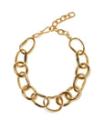 Porto Chain Necklace on white background