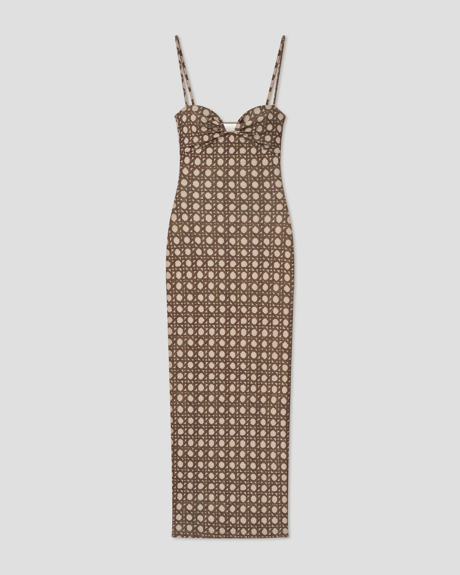Erandi Midi Dress laid flat