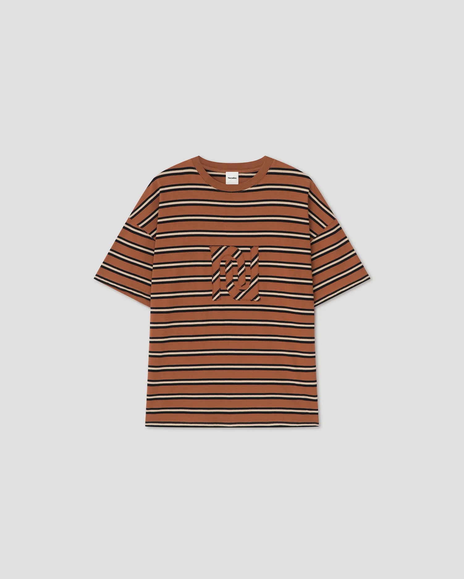 Wren Embroidered T-Shirt laid flat