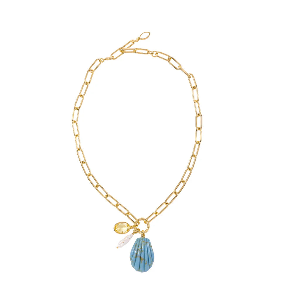 Natalia Charm Necklace by itself