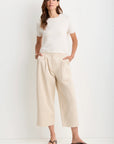 Kadri Cashmere Tee full body front view on model